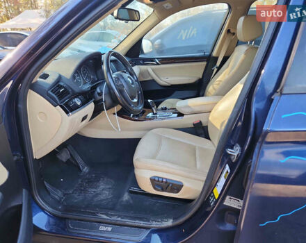 Синий БМВ Х3, объемом двигателя 2 л и пробегом 164 тыс. км за 11000 $, фото 14 на Automoto.ua