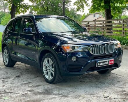 Синий БМВ Х3, объемом двигателя 3 л и пробегом 146 тыс. км за 24590 $, фото 5 на Automoto.ua