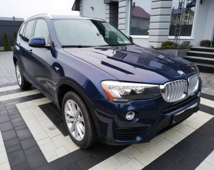 Синий БМВ Х3, объемом двигателя 2 л и пробегом 81 тыс. км за 19300 $, фото 1 на Automoto.ua