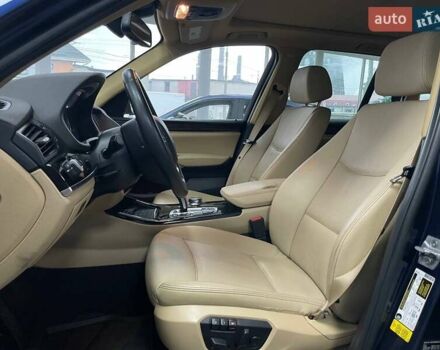 Синий БМВ Х3, объемом двигателя 2 л и пробегом 180 тыс. км за 15990 $, фото 17 на Automoto.ua