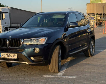 Синий БМВ Х3, объемом двигателя 3 л и пробегом 118 тыс. км за 19500 $, фото 2 на Automoto.ua