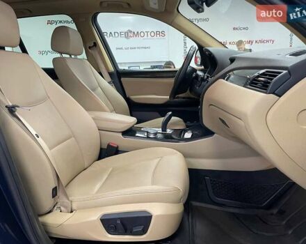 Синий БМВ Х3, объемом двигателя 2 л и пробегом 180 тыс. км за 15990 $, фото 35 на Automoto.ua