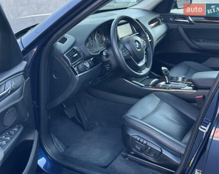 Синий БМВ Х3, объемом двигателя 2 л и пробегом 143 тыс. км за 19500 $, фото 36 на Automoto.ua