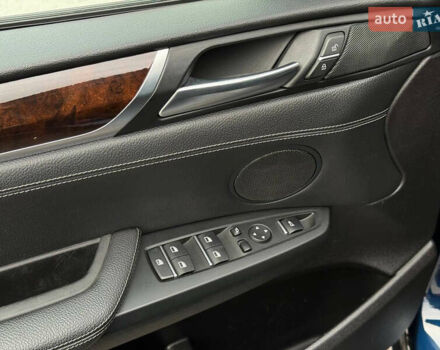 Синий БМВ Х3, объемом двигателя 2 л и пробегом 143 тыс. км за 21500 $, фото 40 на Automoto.ua