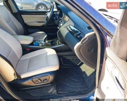 Синий БМВ Х3, объемом двигателя 2 л и пробегом 144 тыс. км за 15600 $, фото 2 на Automoto.ua