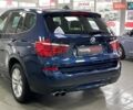 Синий БМВ Х3, объемом двигателя 2 л и пробегом 180 тыс. км за 15990 $, фото 9 на Automoto.ua