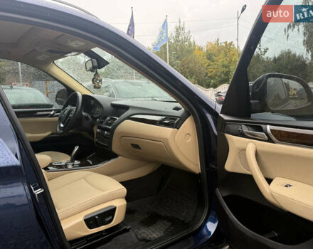 Синій БМВ Х3, об'ємом двигуна 2 л та пробігом 152 тис. км за 18900 $, фото 6 на Automoto.ua