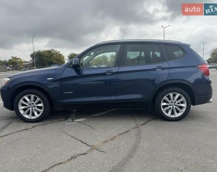 БМВ Х3 2017 в Днепре (Днепропетровске) на Automoto.ua Синий БМВ Х3, объемом двигателя 2 л и пробегом 94 тыс. км за 22500 $, фото 10 на Automoto.ua