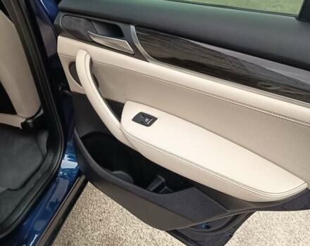 Синий БМВ Х3, объемом двигателя 2 л и пробегом 123 тыс. км за 19800 $, фото 14 на Automoto.ua