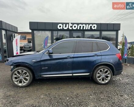 Синий БМВ Х3, объемом двигателя 2 л и пробегом 175 тыс. км за 10900 $, фото 7 на Automoto.ua