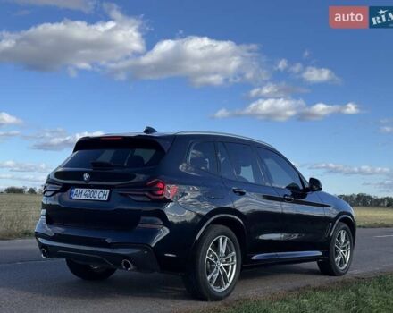 Синий БМВ Х3, объемом двигателя 2 л и пробегом 73 тыс. км за 26900 $, фото 5 на Automoto.ua