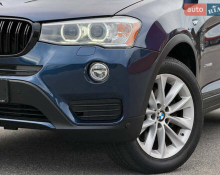 Синий БМВ Х3, объемом двигателя 2 л и пробегом 143 тыс. км за 21500 $, фото 2 на Automoto.ua