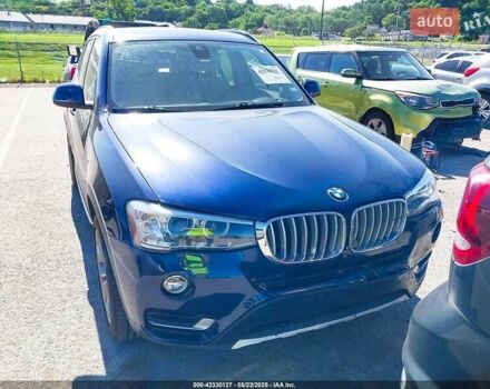 Синий БМВ Х3, объемом двигателя 2 л и пробегом 144 тыс. км за 15600 $, фото 6 на Automoto.ua