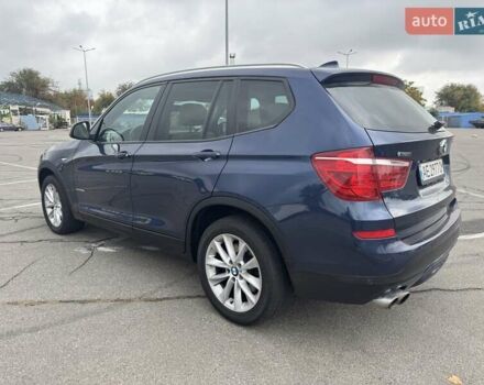 БМВ Х3 2017 в Днепре (Днепропетровске) на Automoto.ua Синий БМВ Х3, объемом двигателя 2 л и пробегом 94 тыс. км за 22500 $, фото 7 на Automoto.ua