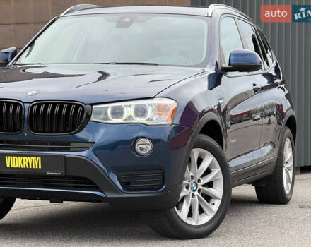 Синий БМВ Х3, объемом двигателя 2 л и пробегом 143 тыс. км за 21500 $, фото 3 на Automoto.ua