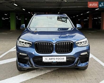 Синій БМВ Х3, об'ємом двигуна 2 л та пробігом 121 тис. км за 28990 $, фото 2 на Automoto.ua