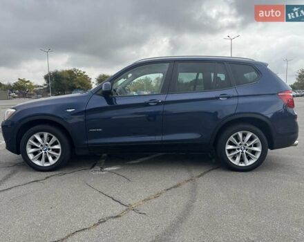БМВ Х3 2017 в Днепре (Днепропетровске) на Automoto.ua Синий БМВ Х3, объемом двигателя 2 л и пробегом 94 тыс. км за 22500 $, фото 8 на Automoto.ua