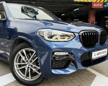 Синій БМВ Х3, об'ємом двигуна 2 л та пробігом 121 тис. км за 28990 $, фото 1 на Automoto.ua