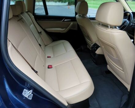 Синій БМВ Х3, об'ємом двигуна 2 л та пробігом 56 тис. км за 9100 $, фото 18 на Automoto.ua