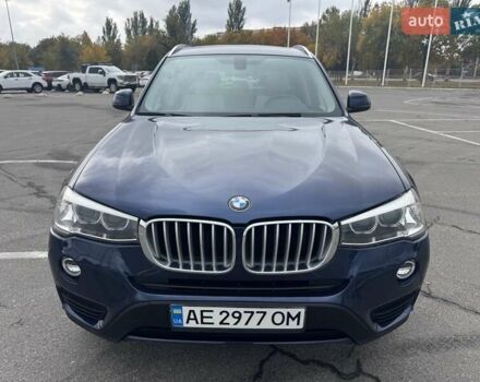 БМВ Х3 2017 в Днепре (Днепропетровске) на Automoto.ua Синий БМВ Х3, объемом двигателя 2 л и пробегом 94 тыс. км за 22500 $, фото 1 на Automoto.ua