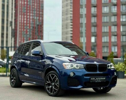 Синий БМВ Х3, объемом двигателя 3 л и пробегом 152 тыс. км за 19900 $, фото 10 на Automoto.ua