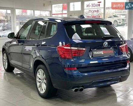 Синий БМВ Х3, объемом двигателя 2 л и пробегом 180 тыс. км за 15990 $, фото 7 на Automoto.ua