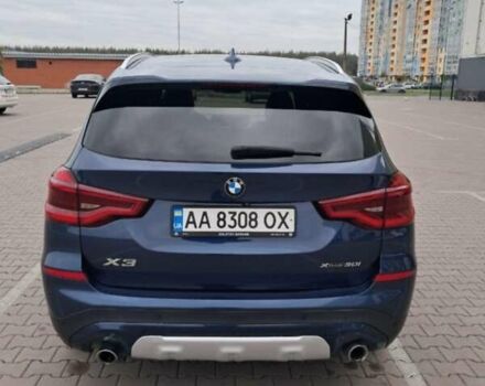 Синий БМВ Х3, объемом двигателя 2 л и пробегом 126 тыс. км за 28000 $, фото 1 на Automoto.ua