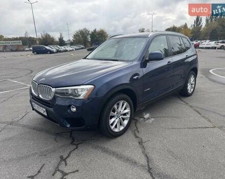 БМВ Х3 2017 в Днепре (Днепропетровске) на Automoto.ua Синий БМВ Х3, объемом двигателя 2 л и пробегом 94 тыс. км за 22500 $, фото 9 на Automoto.ua