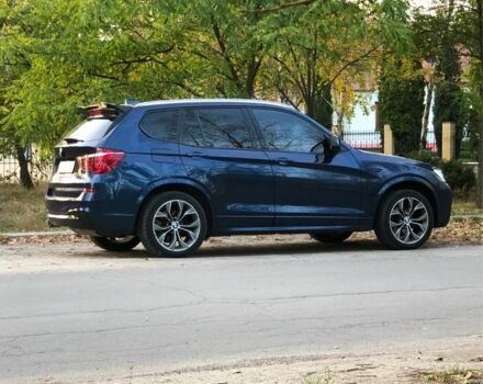 Синий БМВ Х3, объемом двигателя 2 л и пробегом 119 тыс. км за 20900 $, фото 2 на Automoto.ua