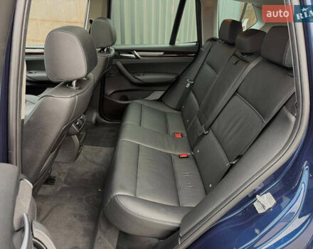 Синий БМВ Х3, объемом двигателя 2 л и пробегом 143 тыс. км за 21500 $, фото 47 на Automoto.ua