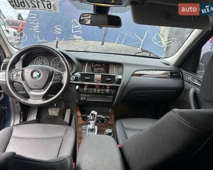 Синий БМВ Х3, объемом двигателя 2 л и пробегом 175 тыс. км за 10900 $, фото 11 на Automoto.ua
