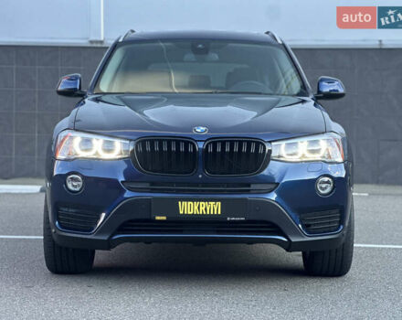 Синий БМВ Х3, объемом двигателя 2 л и пробегом 143 тыс. км за 19500 $, фото 3 на Automoto.ua