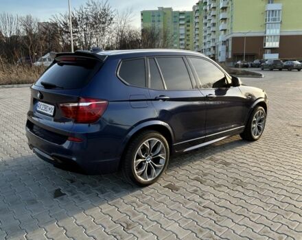 Синий БМВ Х3, объемом двигателя 2 л и пробегом 119 тыс. км за 20900 $, фото 19 на Automoto.ua