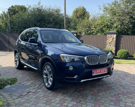 Синий БМВ Х3, объемом двигателя 2 л и пробегом 215 тыс. км за 14500 $, фото 4 на Automoto.ua