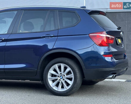 Синий БМВ Х3, объемом двигателя 2 л и пробегом 143 тыс. км за 19500 $, фото 12 на Automoto.ua