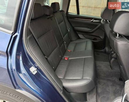 Синий БМВ Х3, объемом двигателя 2 л и пробегом 143 тыс. км за 21500 $, фото 39 на Automoto.ua