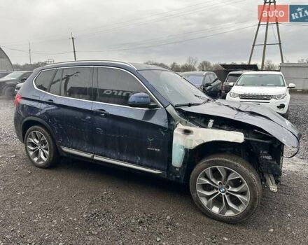 Синий БМВ Х3, объемом двигателя 2 л и пробегом 175 тыс. км за 10900 $, фото 3 на Automoto.ua