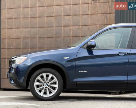 Синий БМВ Х3, объемом двигателя 2 л и пробегом 143 тыс. км за 21500 $, фото 12 на Automoto.ua