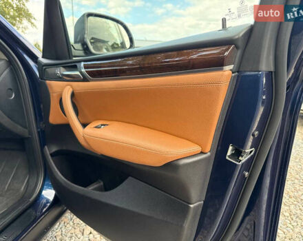 Синій БМВ Х3, об'ємом двигуна 2 л та пробігом 98 тис. км за 17500 $, фото 53 на Automoto.ua