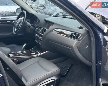 Синий БМВ Х3, объемом двигателя 2 л и пробегом 175 тыс. км за 10900 $, фото 21 на Automoto.ua