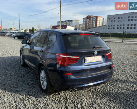 Синий БМВ Х3, объемом двигателя 2 л и пробегом 152 тыс. км за 18800 $, фото 2 на Automoto.ua