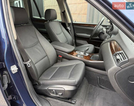 Синий БМВ Х3, объемом двигателя 2 л и пробегом 143 тыс. км за 21500 $, фото 37 на Automoto.ua
