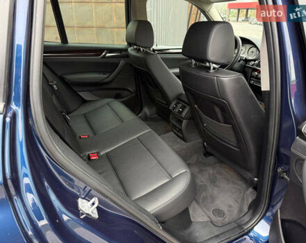 Синий БМВ Х3, объемом двигателя 2 л и пробегом 143 тыс. км за 21500 $, фото 38 на Automoto.ua