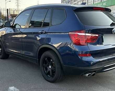 Синий БМВ Х3, объемом двигателя 2 л и пробегом 66 тыс. км за 12800 $, фото 1 на Automoto.ua