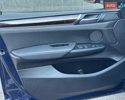 Синий БМВ Х3, объемом двигателя 2 л и пробегом 143 тыс. км за 19500 $, фото 35 на Automoto.ua