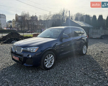 Синий БМВ Х3, объемом двигателя 2 л и пробегом 152 тыс. км за 18800 $, фото 3 на Automoto.ua