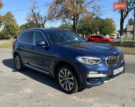 Синий БМВ Х3, объемом двигателя 2 л и пробегом 115 тыс. км за 27500 $, фото 2 на Automoto.ua