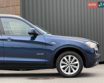 Синий БМВ Х3, объемом двигателя 2 л и пробегом 143 тыс. км за 21500 $, фото 10 на Automoto.ua