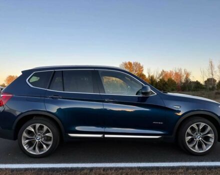 Синий БМВ Х3, объемом двигателя 2 л и пробегом 54 тыс. км за 4500 $, фото 6 на Automoto.ua