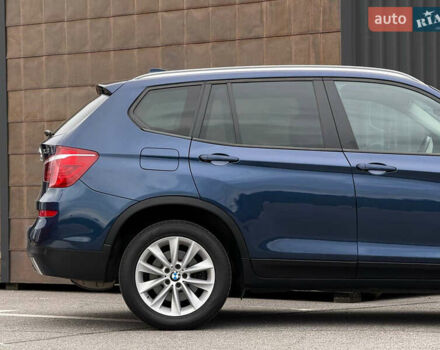 Синий БМВ Х3, объемом двигателя 2 л и пробегом 143 тыс. км за 21500 $, фото 9 на Automoto.ua